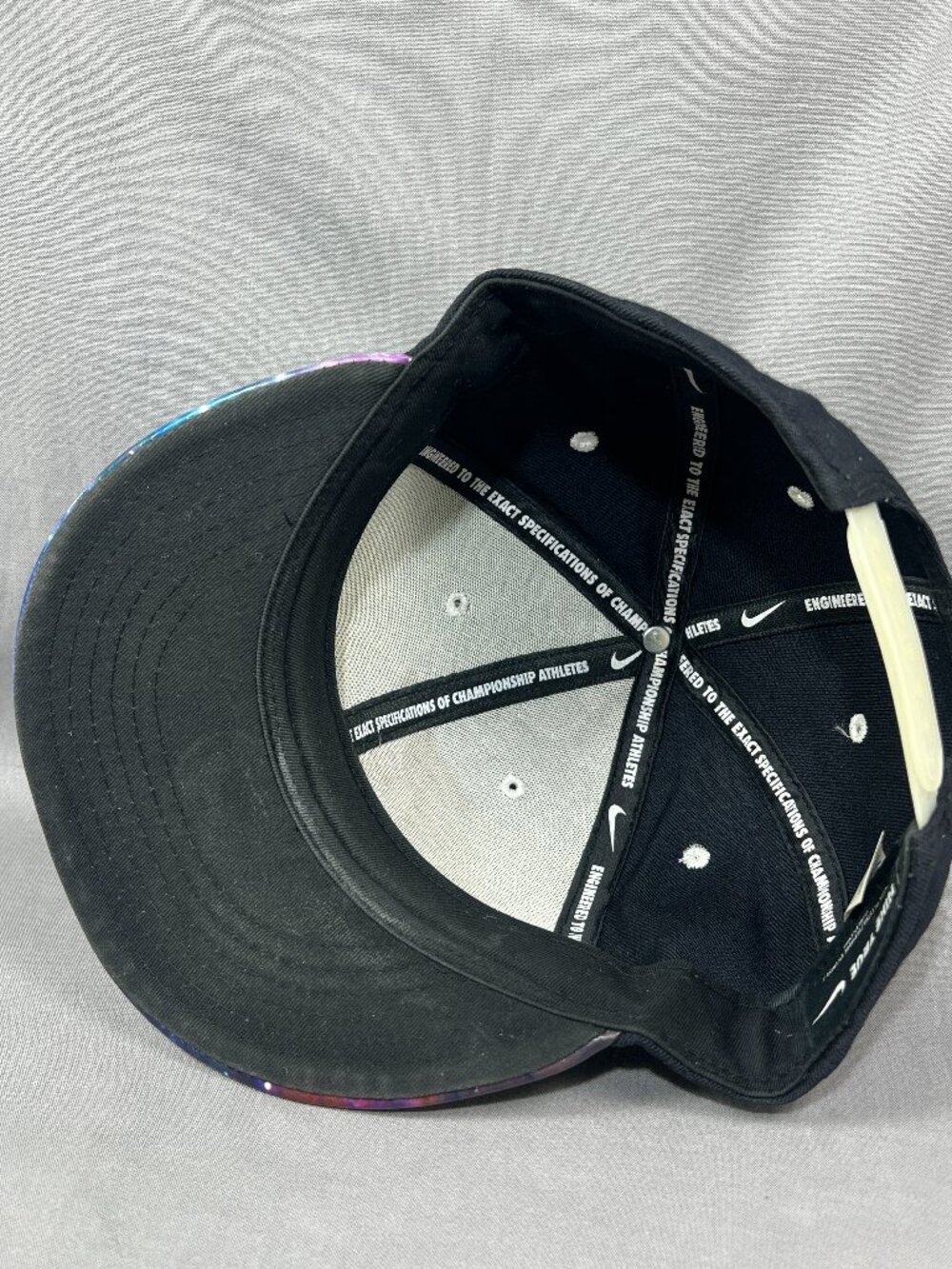 Nike True NBA All Stars Galaxy Snapback Hat Black Swoosh Adjustable Orlando Mens - Picture 13 of 16